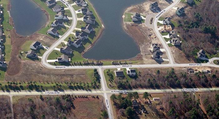 Pleasure Island Water Park - Birds Eye 2009 (newer photo)
